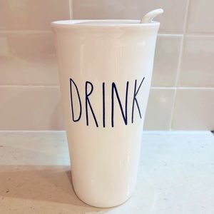 Rae Dunn Drink travel coffee mug (tumbler)